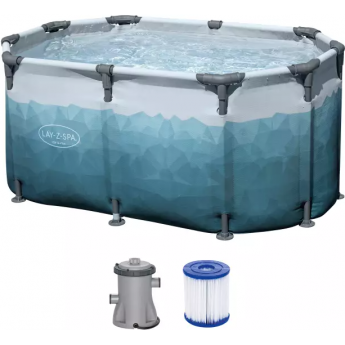 Ледяная купель BESTWAY 6002N BW "GLACIAL DIP ICE BATH TUB" 150х90см, 431л, фильтр-насос 1249л/ч, тент, уп.1 Ледяная купель BESTWAY 6002N BW "GLACIAL DIP ICE BATH TUB" 150х90см, 431л, фильтр-насос 1249л/ч, тент, уп.1
